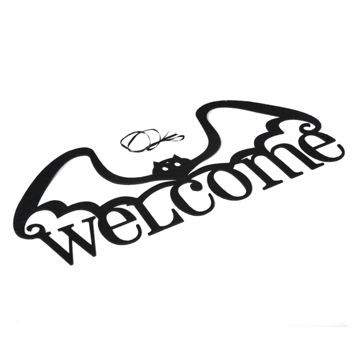 Holibanna Bat Decorative Pendant Halloween Hanging Door Decor Nonwoven Halloween Party Supplies