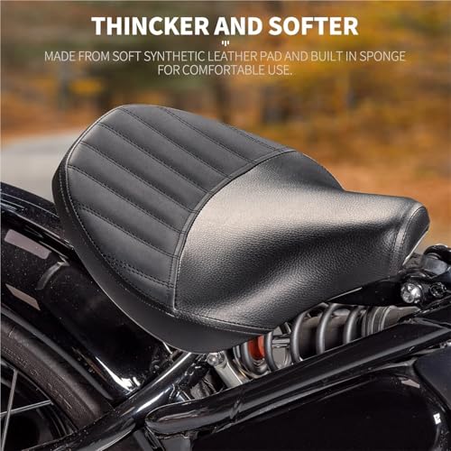 Cojín accesorio motocicleta asiento individual conductor Bonneville Bobber 4
