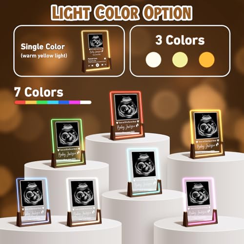 Portaretrato LED Personalizado con Luz Nocturna miniatura 3