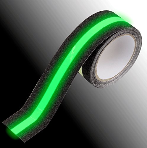 RK Safety RK-AST214GD Anti Slip Track Tape Glow in Dark (2 Inch x 14 Foot, Glow in Dark)