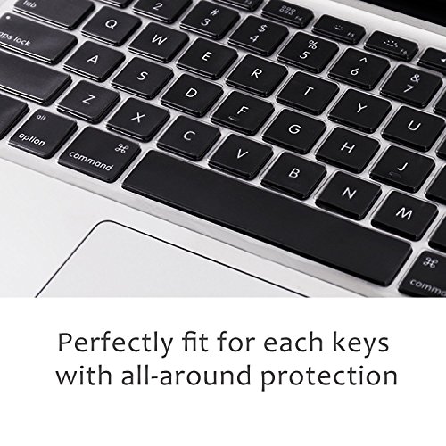 Premium Ultra Thin Macbook Keyboard Cover For Apple Macbook Pro 13 Inch Model A1708 Without Touch Bar Only(With Function Keys, 2019-2016 Release), Tpu #TOP2