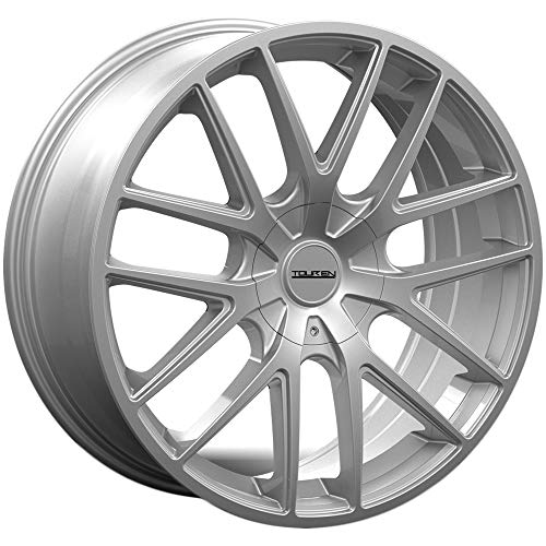 TOUREN TR60 Hypersilver Wheel (18 x 8. inches /5 x 74 mm, 40 mm Offset)
