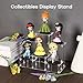 Choowin 6 Tier Acrylic Display Riser Stand Shelf for Collectibles, Action Figures, Funko Pop, Perfume - Tiered Display Stand with Base, Large