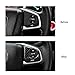 Thenice for 10th Gen Civic Real Carbon Fiber Interior Decoration Trims Sticker Compatible with Honda Civic 2021 2020 2019 2018 2017 2016