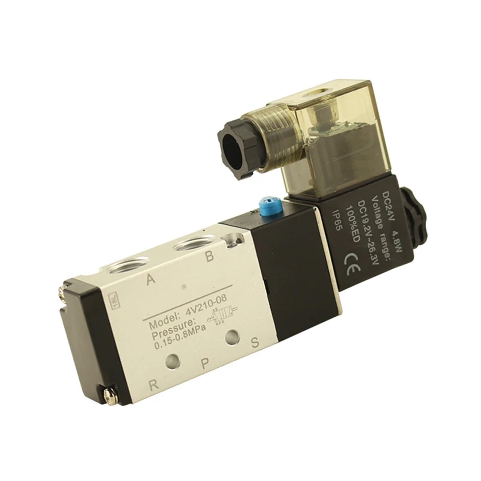XNCDBVYPA Pneumatic Solenoid Valve 4V210-08 4v110-06 M5 1/4", 1/8", 3/8", 1/2" In. 2/5 Electromagnetic 4V310-10 110V 220(Dn6 4v210-06)
