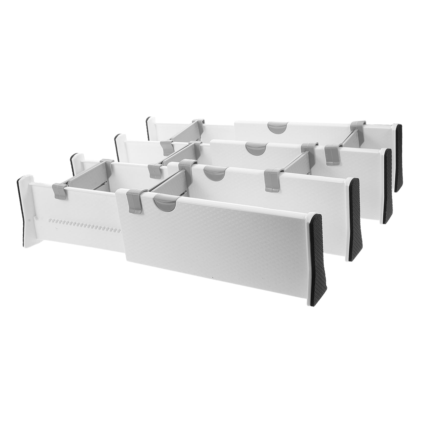 SHINEOFI Separadores Ajustables Para Organizadores De Ropa y Utensilios Para Dormitorio Cocina y Oficina Juego De Divisores Expandibles Para Almacenamiento