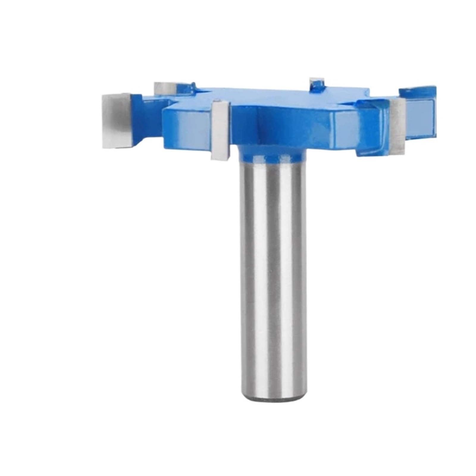 1pc Sei Lame Z6 T Tipo Sbozzare Cutter 6 Frese Router Bit Lavorazione Del Legno Fresatura for Viso Mill End Strumenti(12x65x5)