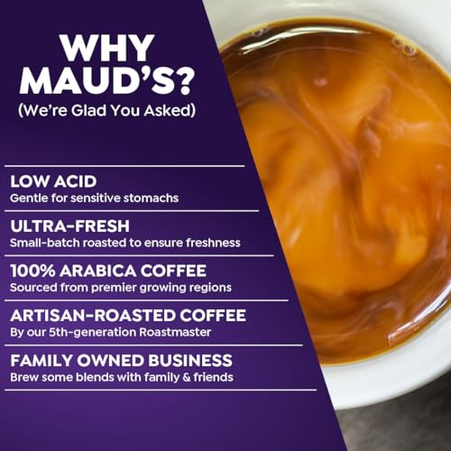 Image of Maud's Huckleberry Flavored Medium Roast Coffee Pods, 18ct