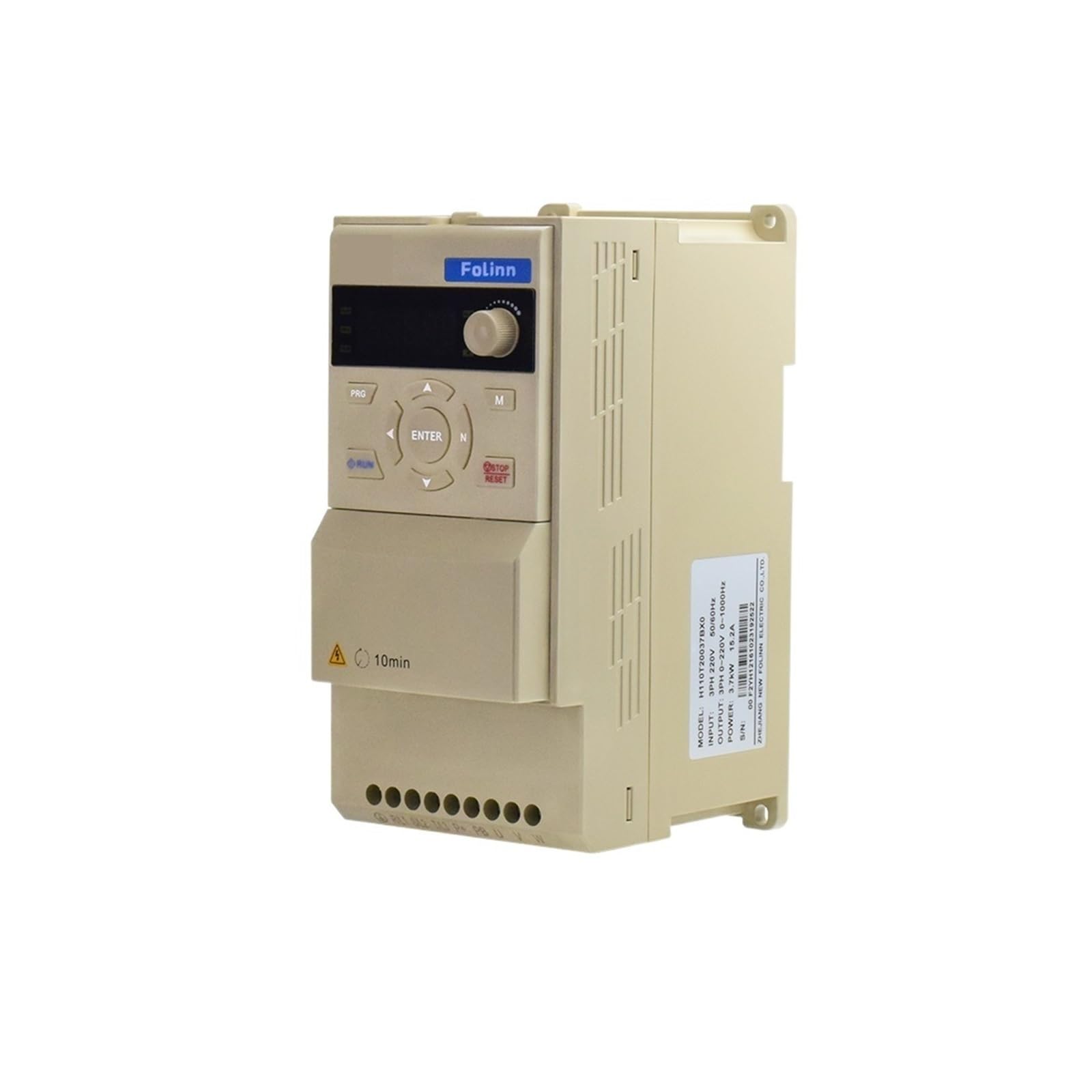 CVFRDD Vector Inverter 3.7kw H110 Series VFD 0~1000Hz Frequency Converter For CNC Spindle Water Pump Other 3 Phase Motors