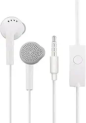 Fone de Ouvido para Celular Atende Ligação Samsung Motorola LG Nokia Inova Branco