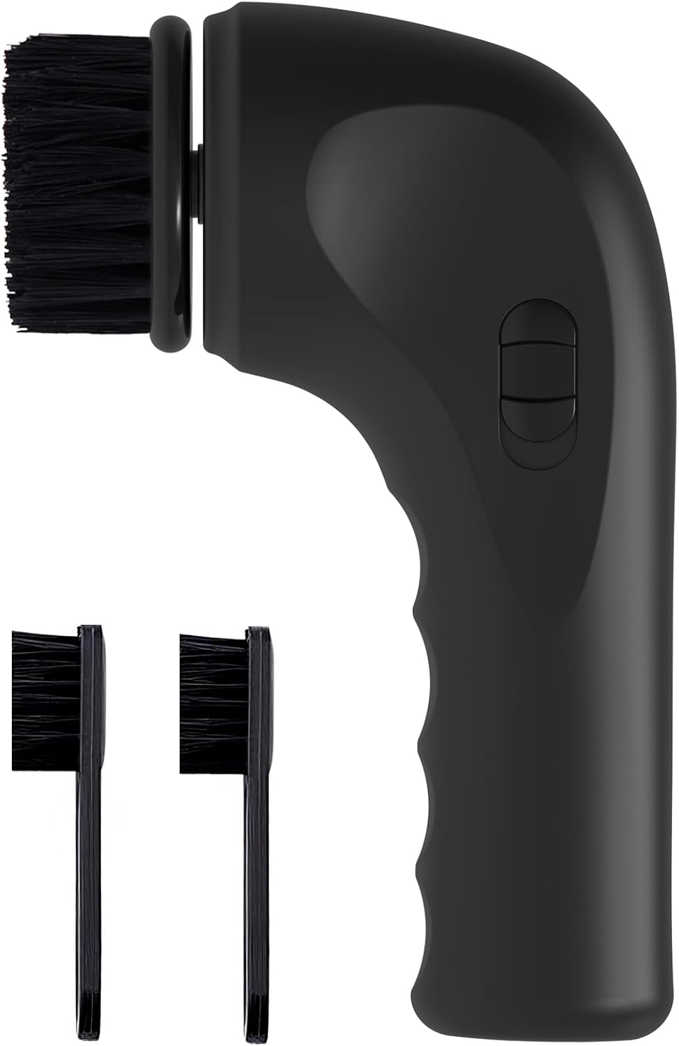 Electric Shoe Brush, Automatic Shoes Shine Kit with 4 Brush Heads Brushes, Shoe