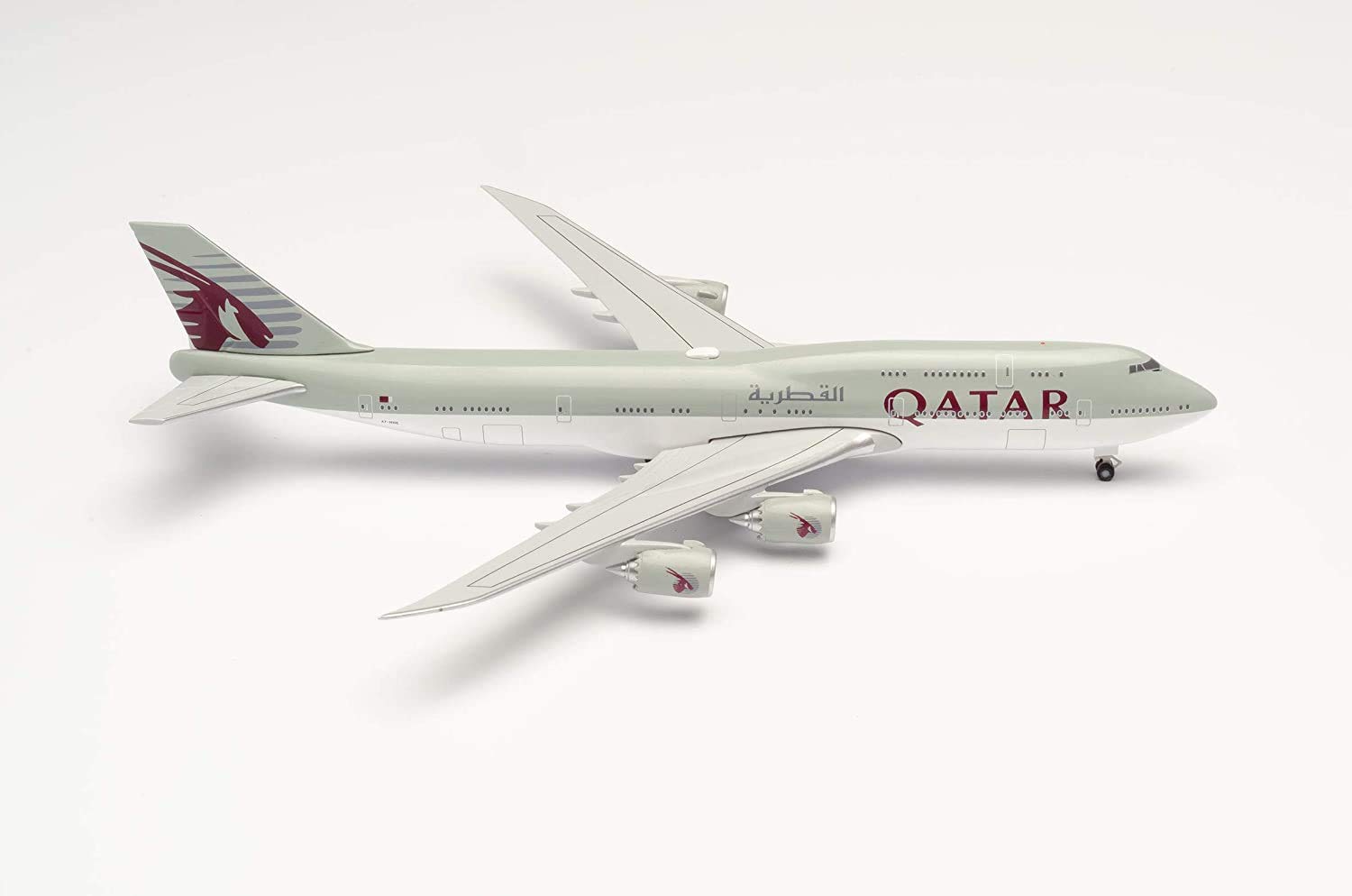 Amazon | herpa wings 1/500 747-8 BBJ カタールアミリフライト
