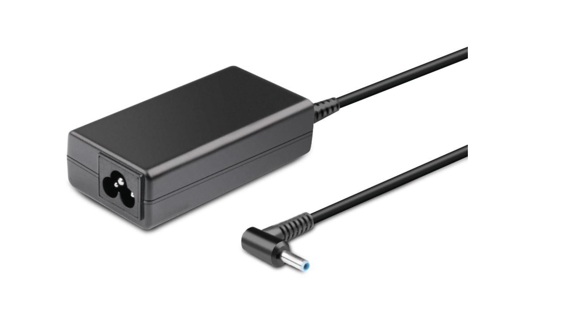 Alimentatore per Laptop 45W 19,5V 2,31A, Connettore 4,5 × 3,0 mm, Protezione da Sovraccarico e Cortocircuito, Cavo di Alimentazione EU Incluso, Nero