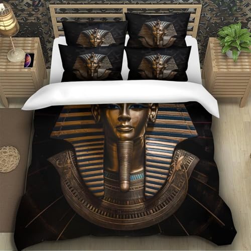 Masque de l'Égypte Antique Parure Couette 3D Idée Cadeau Histoire Ados - 5