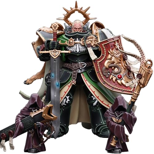 BEERISE JOYTOY 1/18 Action Figures - Warhammer 40,000 Dark Angels Primarch Lion El‘Jonson - 7‘’,Classic Character,Collectible,Age 15 and Above