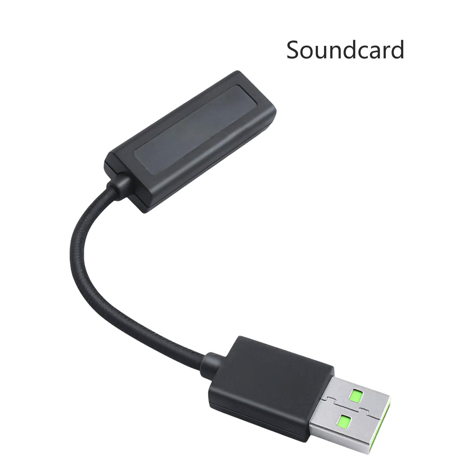 Premium Sound Card 7.1 Virtual Surround Converter migliora uditivo per PC e cuffie da gioco Processore di gioco