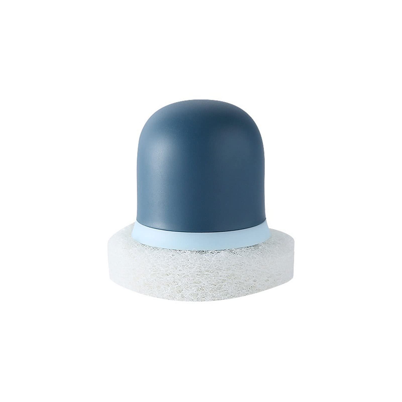 Küche Geschirrspülbürste Geschirrspülbürste Handbürste Schwamm mit Griff Zubehör Küchenreinigungswerkzeuge (Blau)