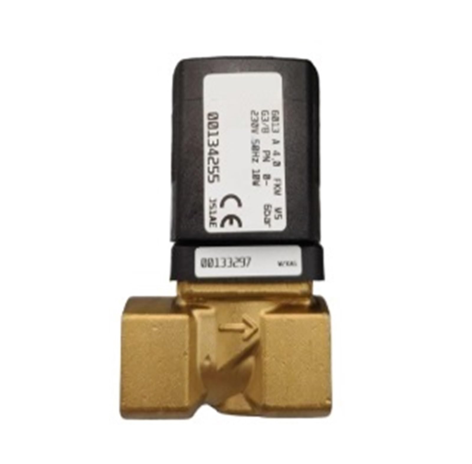 Électrovanne laiton haut de gamme G3/8 avec étanchéité FKM durable 230V CA