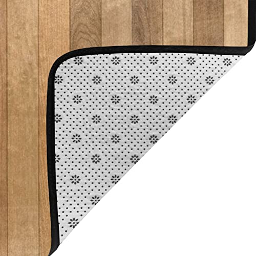 Area Rugs For Living-Room, Wood Panels Printed Bedroom Carpets Non-Slip Floor Mat, Office 63X48 Inch Rugs #TOP2
