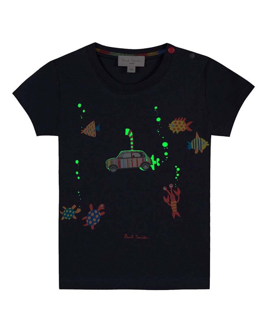 PAUL SMITH A56 maglia bimbo BOY BABY cotton t-shirt kids