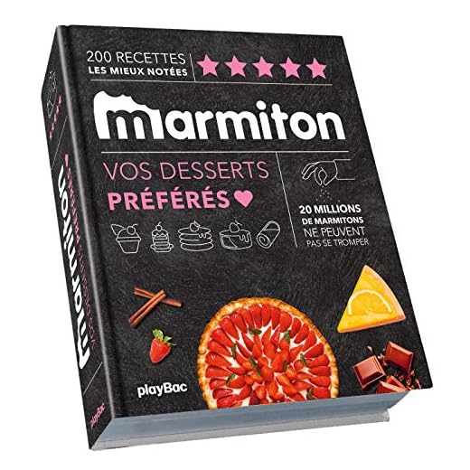 Top desserts ! Les meilleures recettes sucrées de Marmiton