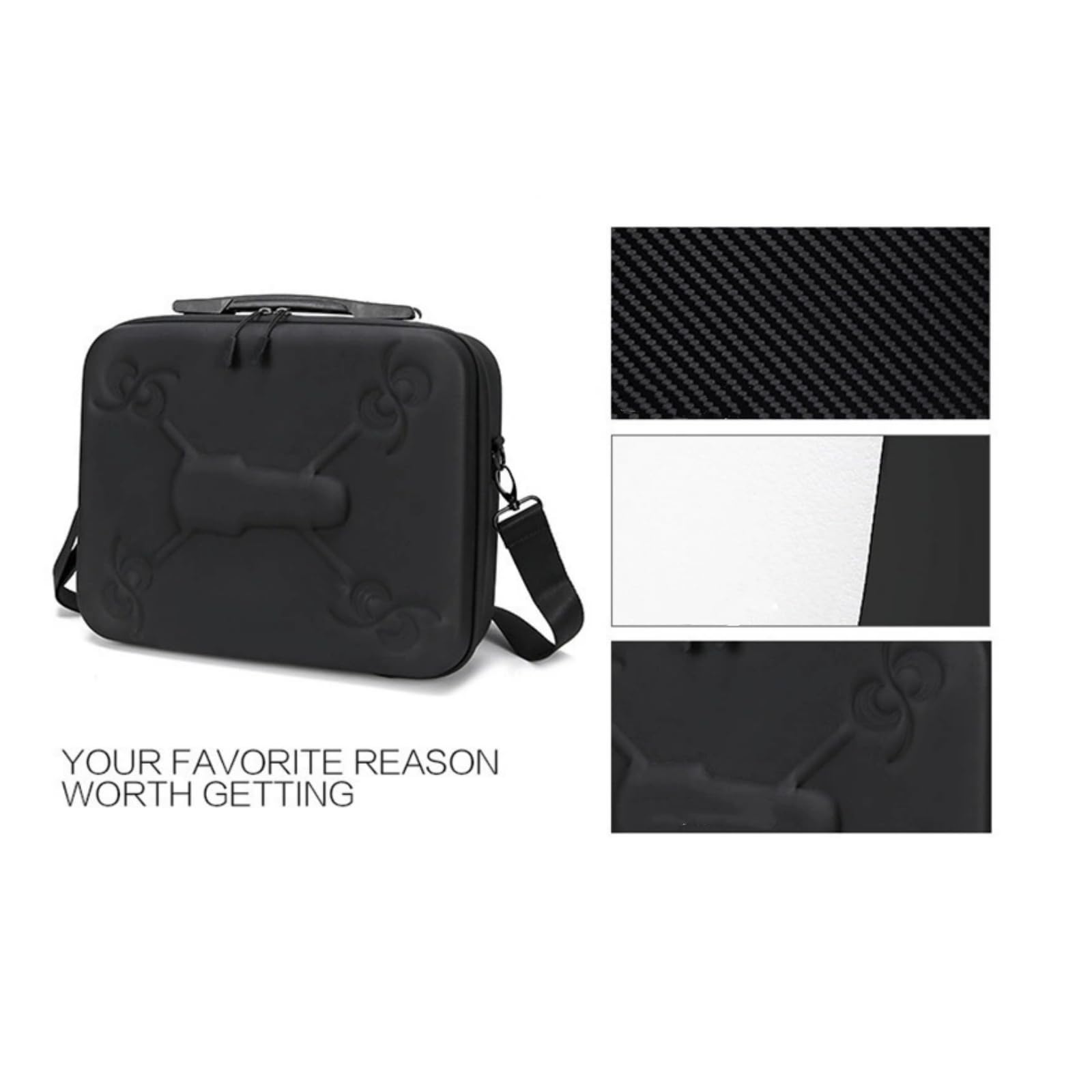 Twarda torba do przechowywania DJI Mini 5 Pro Drone futerał ochronny organizer podróżny torba do przechowywania torba na ramię dla DJI Mini 5 Pro akcesoria, Nylon Czarny, Twarda torba do