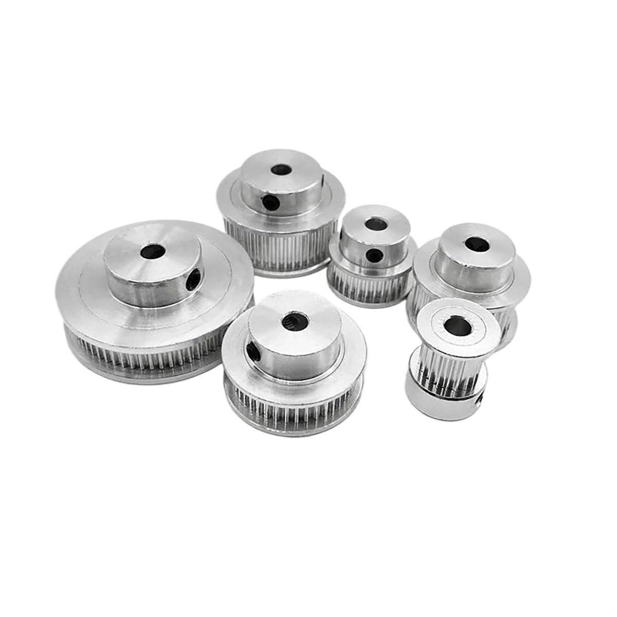 1 szt. 2GT koło rozrządu 80T 90T 100 zębów otwór 5 mm-25 mm szerokość paska 6 mm koło pasowe paska przekładniowego drukarki 3D(18mm,100 Teeth 1Pcs)