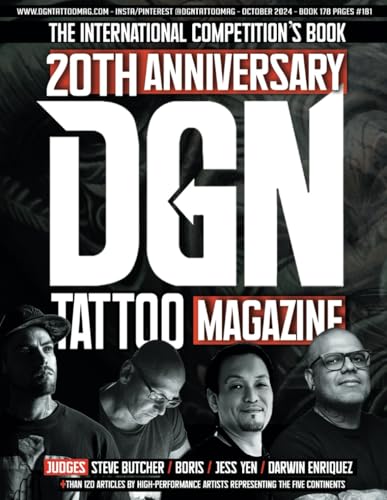 DGN Tattoo Magazine 20th Anniversary #181
