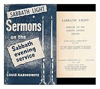 Sabbath light;: Sermons on the Sabbath evening service B0007F0CMO Book Cover