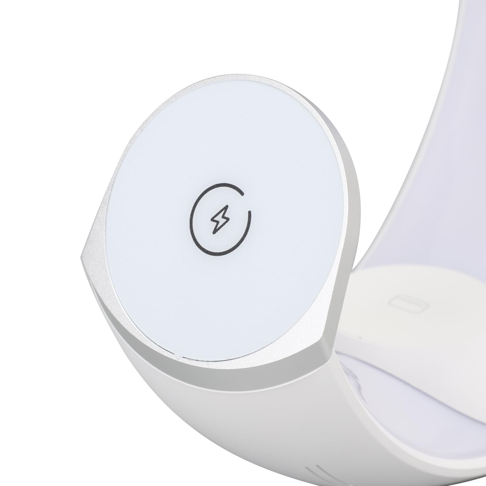 Stazione di Ricarica Wireless 3 in 1, Supporto di Ricarica Rapida da 15 W, Caricabatterie Wireless per Dispositivi Multipli con Lampada da Scrivania RGB per Camera da Letto,