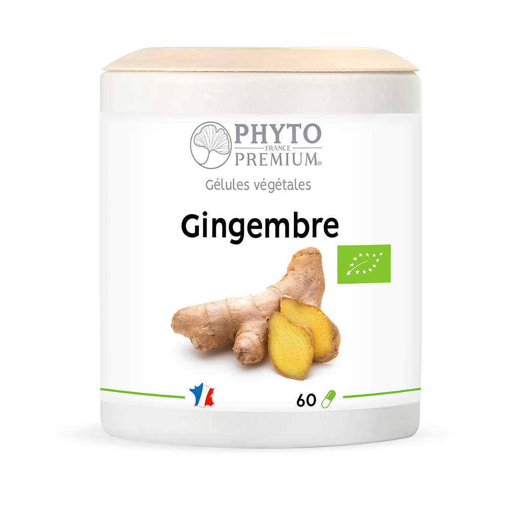 Gingembre rhizome - ANDRAKA - Zingiber officinalis - 60 gélules 300 MG (BIO)