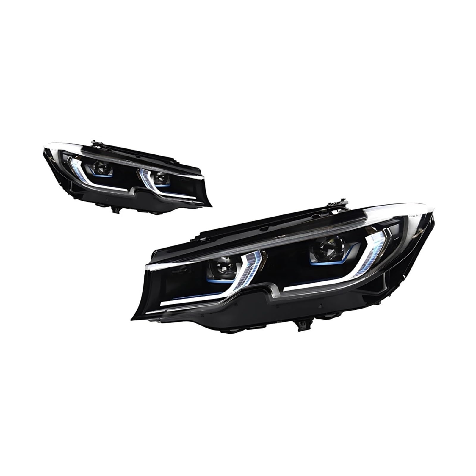Auto Parts Headlights Compatible For BMW G20 2019-2021 Upgrade Laser Style M3 LCI Daytime Lights LED Projector Cars