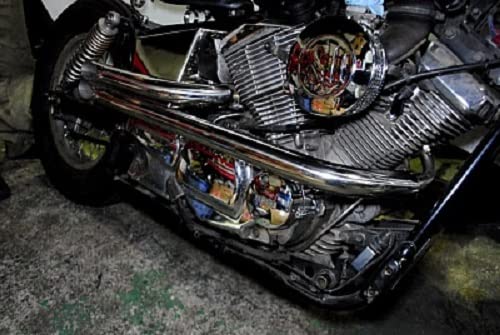 Amazon | 部品屋K&W dragstar250 ドラッグスター250 ショットガン
