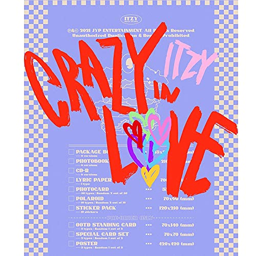 Album ITZY Crazy In Love version YUNA avec les bonus exclusifs de précommande - 3