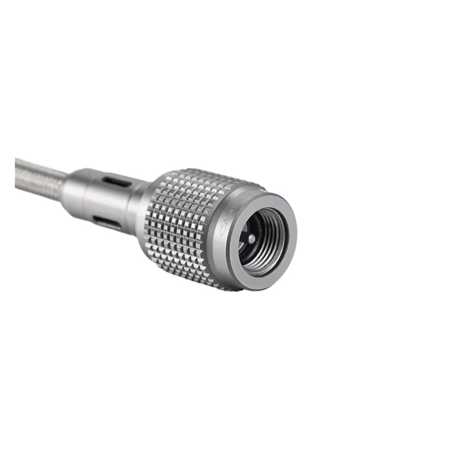 Gasanschlussleitung Edelstahl-Gewebeschlauchpaket 0,5/1 m Outdoor-Camping-Gaskartuschen-Wanderkocher und Zubehör-Adapter-Verlängerungsschlauch(0.7m hose with valve)