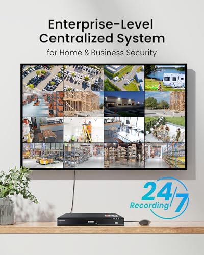 Image of ZOSI 32CH 4K PoE Security Camera System, Face Person Vehicle Detection, 2 Way Audio, 24 x 8MP Spotlight Outdoor Indoor IP Cameras, 32 Channel 4K NVR with 8TB HDD for 24 /7 Recording