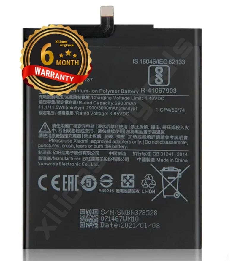 Image of BN37 Battery for Redmi 6 6A / BN37 Battery with 6 Month Warranty ** (B254)
