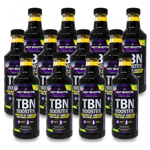 Image of Hot Shot's Secret TBN Booster Oil Additive, 16 fl oz, 12PK Purple (HSSTBN16Z-12PK)