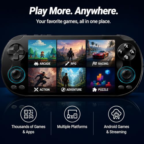 RG VITA Handheld Game Console Retro Gaming Android 12 546 Touchscreen - Image 5