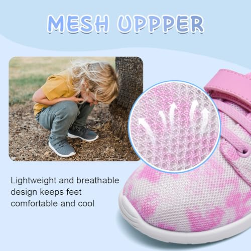 Image of HIITAVE Toddler /Little Kid Boys Girls Shoes Running /Walking Sports Sneakers