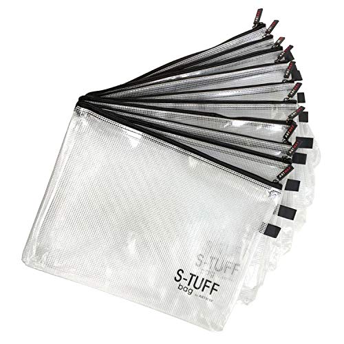 Artway S-Tuff Bag - Lot de Trousses Solides en Plastique - pour matériel d'arts Plastiques - 380 x 280 mm (A4+) Cover
