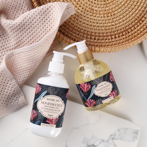 Image of ROMIIE ZOI Liquid Hand Soap with Gift Box - Honeysuckle - 260ml / 8.7 fl.oz
