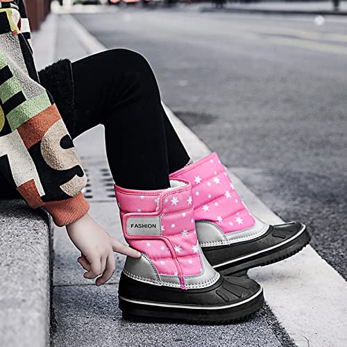 Children Boots Snow Boots Girls Boys Outdoor Boots Non Slip Warm Boots Cotton Snow Boots Toddler Girl Dress Boots3