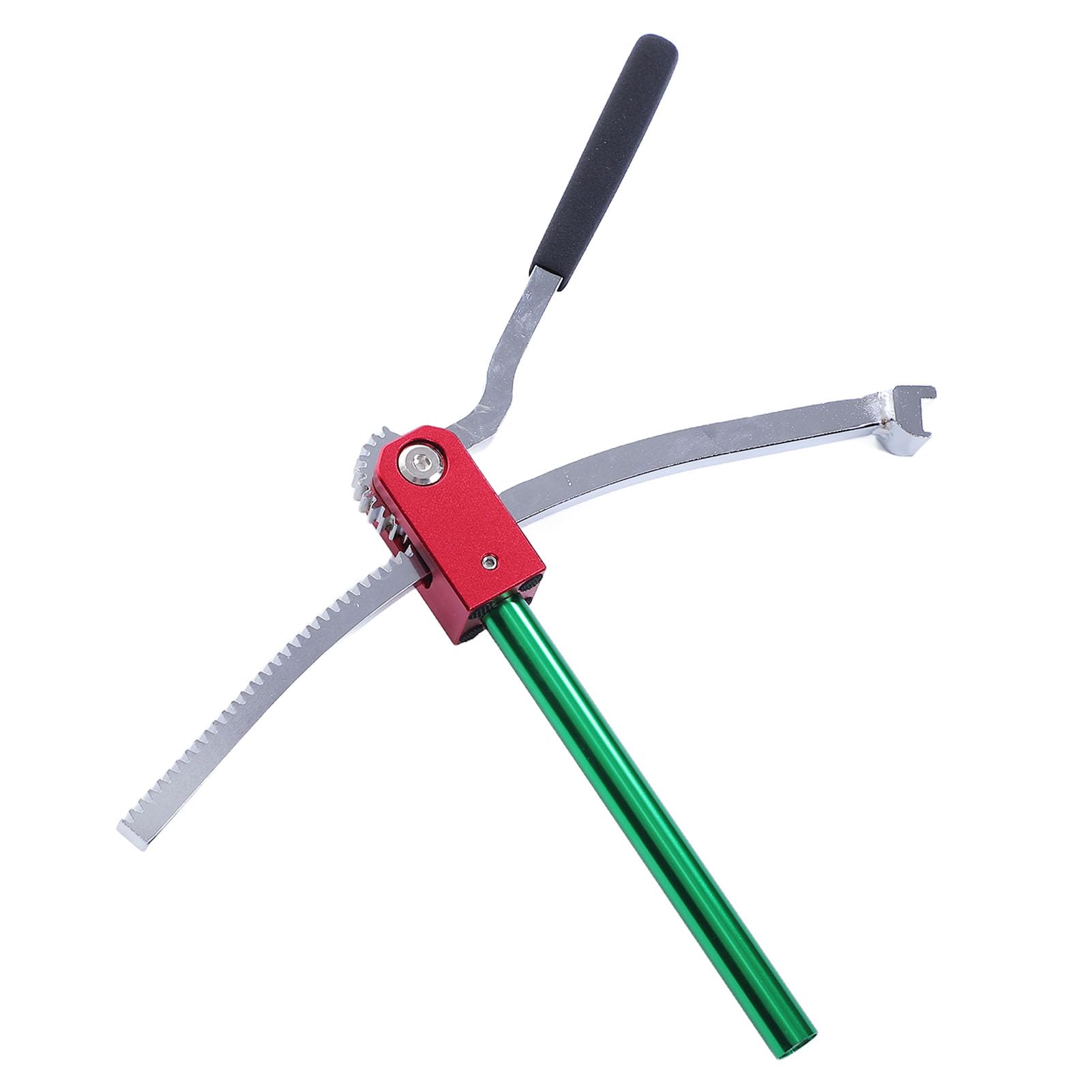 Kit di Attrezzi per Gomme Compatto per Moto Smontagomme in Acciaio per Bici da Cross per Ruote da 16 a 21 Pollici Assi da 15 17 20 25 Mm Portatile Pieghevole per Tecnici e Principianti