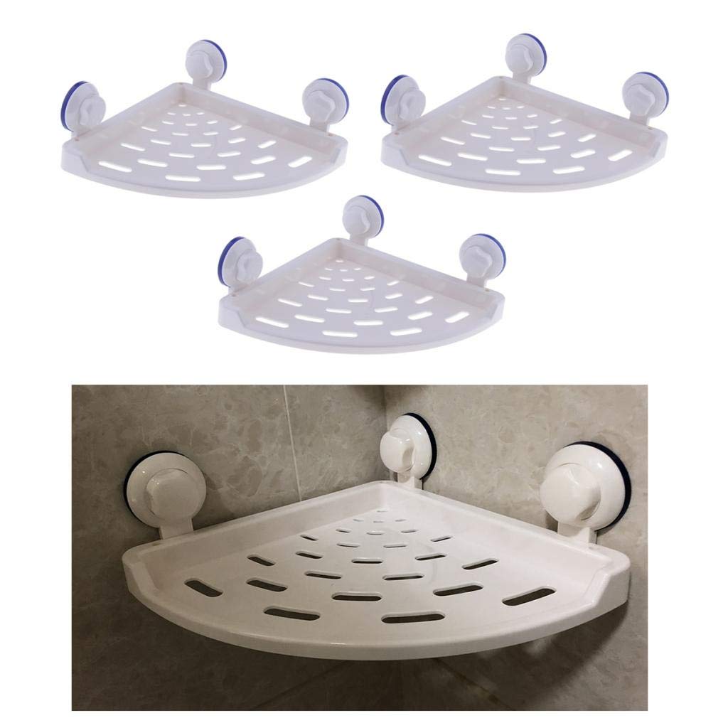 1 2 Tier Bath Rack Corner Shower Caddy Bathroom Organizer 1 Tier Triangular 2