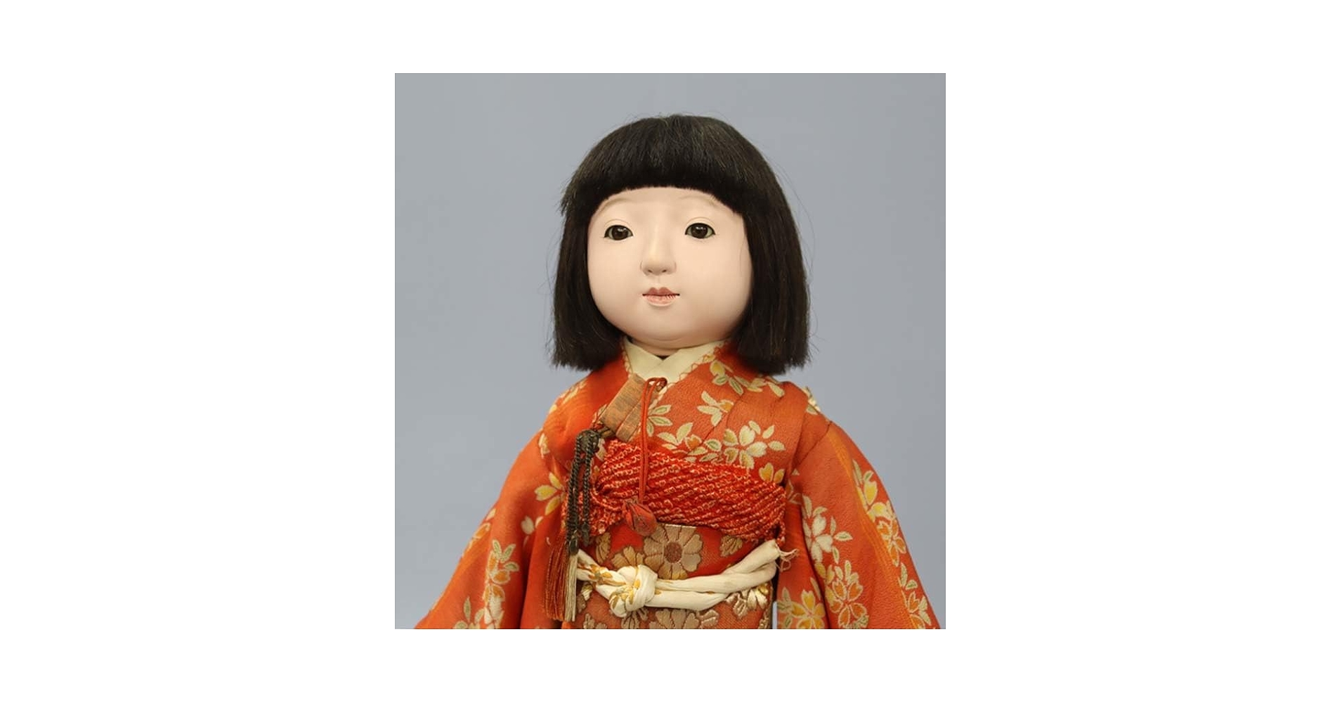 Amazon | 豊龍斎 市松人形 女の子 44cm 昭和初期 | 市松人形