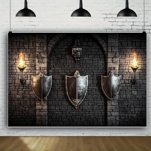 Castillo Medieval Fondo de Pared de Piedra baño de Boda