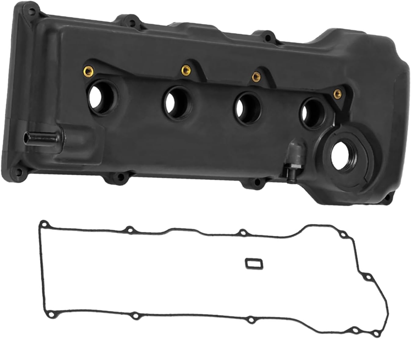 Motoforti 132644Z011 Car Engine Valve Cover Replacement with Gasket Black for Nissan Sentra GXE XE CA Sedan 1.8L 2000 2001 2002 Long-lasting