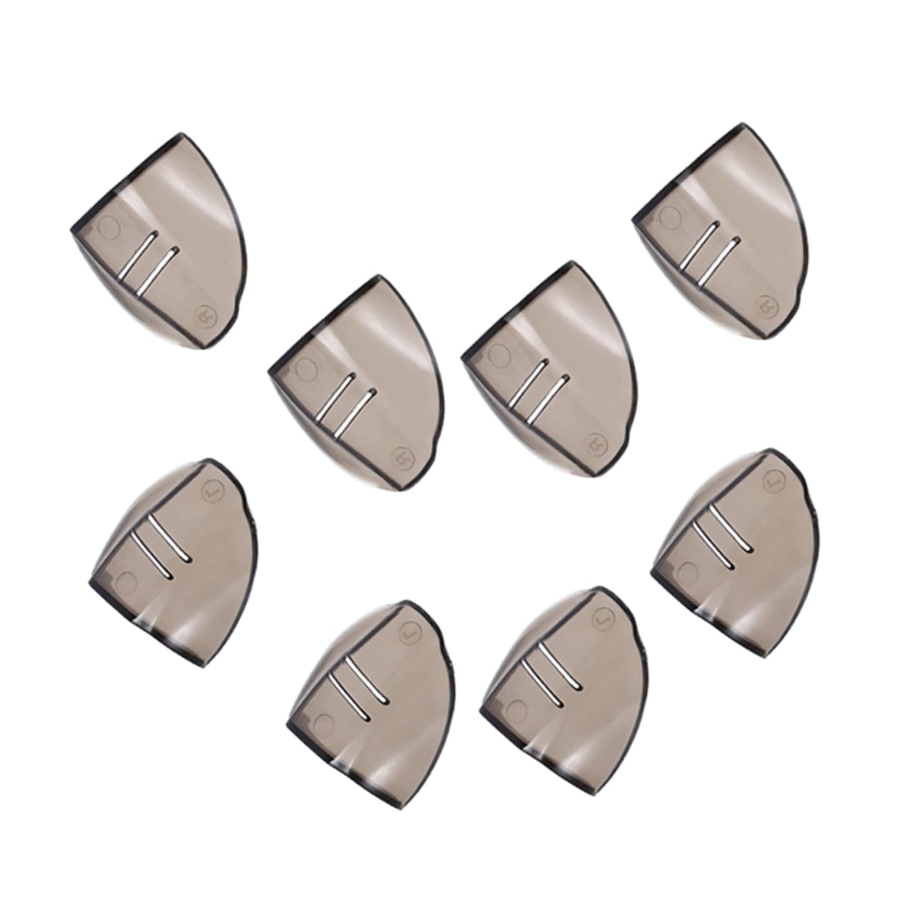 BESTYASH 5 Ensembles Ailes De Lunettes De Lunettes Ajuster Protections Latérales De Lunettes Protections Latérales pour Lunettes De Soleil TPU 4 Paires*5