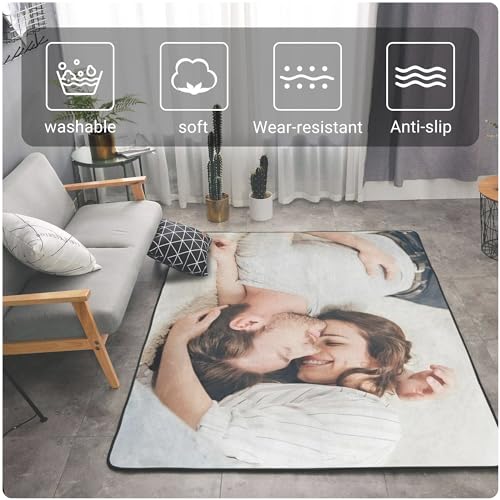 Tapete decorativo personalizado 36 x 24 pulg miniatura 3